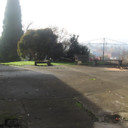 Hillcrest Children's Home - the concrete area to the side where children played with wheeled toys